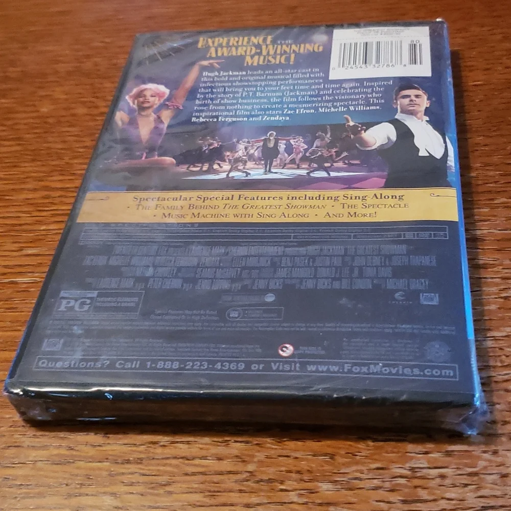 The Greatest Showman DVD - NEW! - Picture 2 of 4